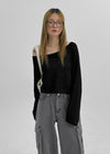 Bulvet Boatneck Cropped Knit