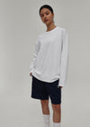 [B-BASIC] Hard Cotton Oversized Fit Long Sleeve T-shirt