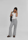 [B-BASIC] Heavy Cotton Straight Banding Pants