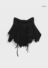 Akel Unfoot Strap Mini Skirt Pants