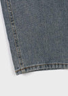 Wilmill gewaschene weite Denim-Hose