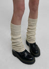 Acrylic Blend Knit Leg Warmers