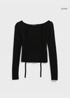 [MADE] Banshee Slim Boat Neck Knit
