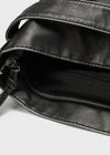 Tummel washed leather buckle two-way bag