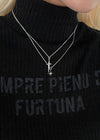 Jupi Pendant Chain Necklace 4TYPE