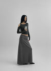 Larunya maxi long skirt