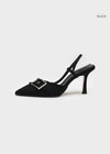 Shurin buckle stiletto heel