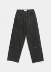 Rivet Carpenter Wide Cotton Pants