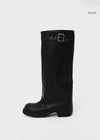 Zmov buckle folding long boots