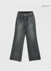 Shataring wide bootcut denim pants