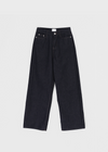 Kukah Non-Fade Raw Wide Denim Pants