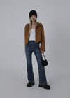 [B-DENIM] SLIM BOOTS-CUT 001 - BLUE