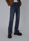 [B-DENIM] SLIM BOOTS-CUT 001 - BLUE