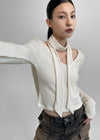 [MADE] Hellin SET - V-Neck Long Sleeve Tee