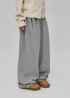 UNISEX ute brushed string pants