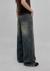 Pantalons en denim larges Kamik