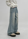 Pantalons en denim larges Kamik