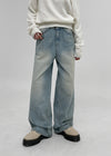 Pantalons en denim larges Kamik