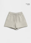 [B-BASIC] Mabigat na Cotton Banding Maikling Pantalon 2URI