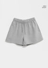 [B-BASIC] Mabigat na Cotton Banding Maikling Pantalon 2URI