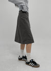 [MADE] Coats Nylon Midi Skirt