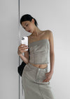 [MADE] Melin SET - Washed Tube Top