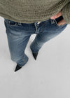 [MADE] Hilsbur Low Waist Boot Cut Denim Pants