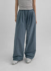 [MADE] Hoodin Nylon Two-Tuck Banding Pants