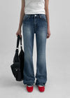 [MADE] Hilsbur Low Waist Boot Cut Denim Pants