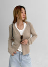 [MADE] Hesher Linen Bolero Knit Long Ver.