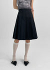 [MADE] Swalin Pleated Midi Skirt