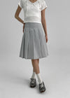 [MADE] Swalin Pleated Midi Skirt