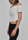 [MADE] PIEL Hook Off Shoulder Top