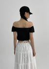 [MADE] PIEL Hook Off Shoulder Top