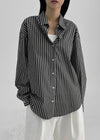 [MADE] Pickman Striped Loose Fit Shirt
