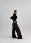 Betrom Leopard Wide Pants