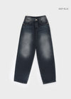 Cellumen Weite Ballon-Denim-Hose