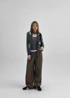 Pantalons en coton large Wizard