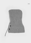 Living Bar Button Strick-Balaclava