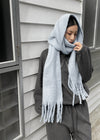 Onthegle Cashmere Fringe Big Muffler