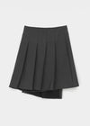 Stelby Pleated Wrap Midi Skirt