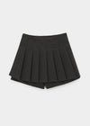 Lipton Wool Pleated Mini Skirt Pants