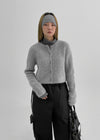 Felnancy Runde Angora Strickjacke