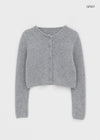 Felnancy Runde Angora Strickjacke