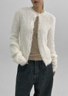 Migou Angora Strickjacke