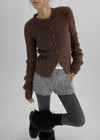 Migou Angora Strickjacke