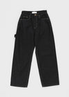 Pilong Stickerei Caper Rohweite Denim-Hose