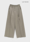 Pantalon large One-Tuck Showcan