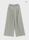 Pantalon large One-Tuck Showcan