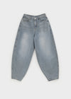 Bearing Balloon Wide Denim Pants